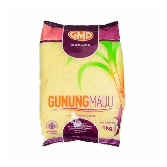 

Baru Gula Pasir GMP 1kg x 20pcs / 1 Dus - Gula Kristal Putih GMP