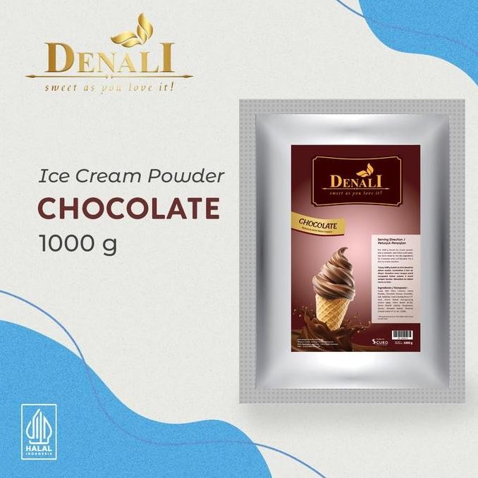 

Baru Denali Ice Cream Powder Rasa Coklat - Bubuk Es Krim Chocolate Homemade