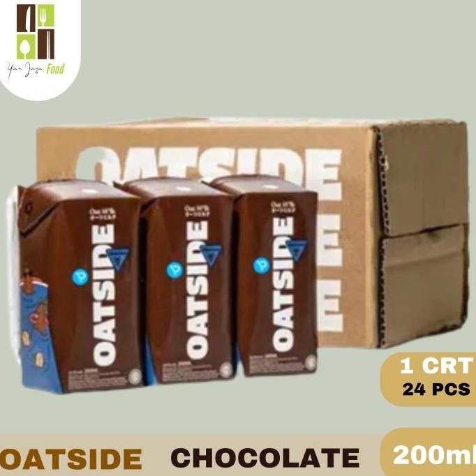 

Promo Oatside / Oat Milk / Milk Chocolate / Coklat / Milk Coffee / Milk Barista Blend 200 Ml 1 Crt/24Pcs