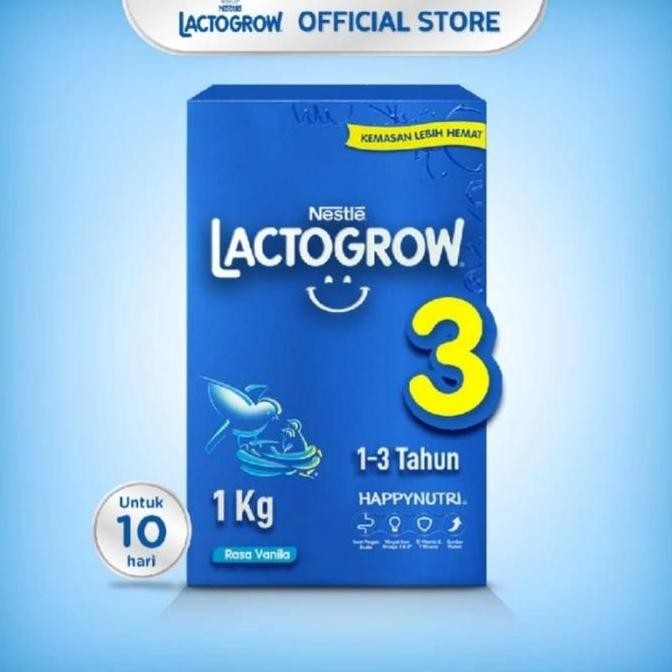 

Sale Lactogrow 3 Vanila 1Kg Kemasan Lebih Hemat