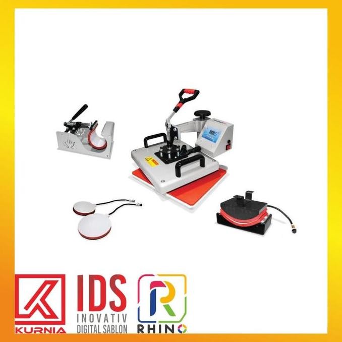 Grosir Rhinotec Mesin Press Sablon 5 In 1 (Rtm - 01)