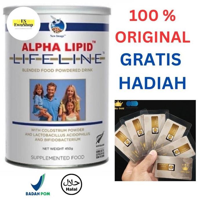 

Murah Lifeline Alpha Lipid 450Gr Original