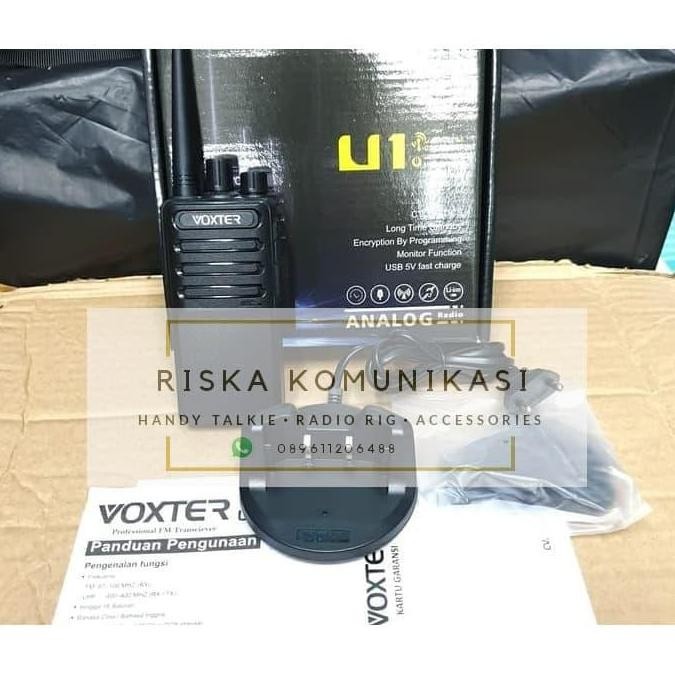 Sale Ht Voxter U1 Uhf Single Original Murah