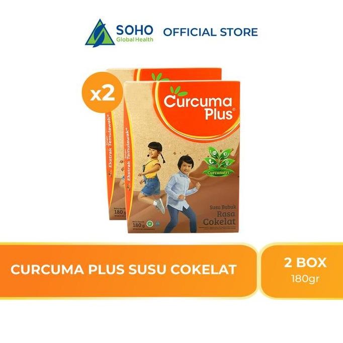 

Promo Curcuma Plus Susu Bubuk Ekstrak Temulawak - Coklat 180G - Paket Isi 2 Milk