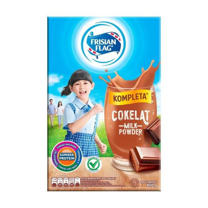 

Sale Frisian Flag Kompleta Susu Bubuk Keluarga Cokelat 800G [2 Pcs]