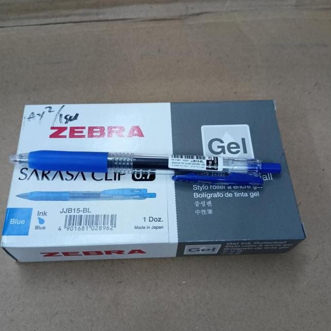 

Pulpen Sarasa 1.0, 0.7,0.5 Htm Biru Per Lusin