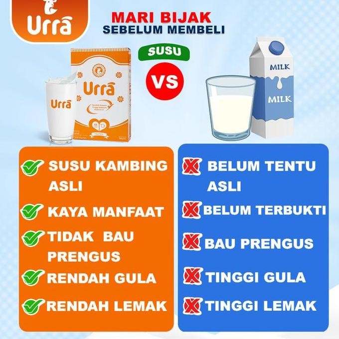 

Murah Susu Urra - Susu Murni Tinggi Kalsium Untuk Tulang Dan Sendi