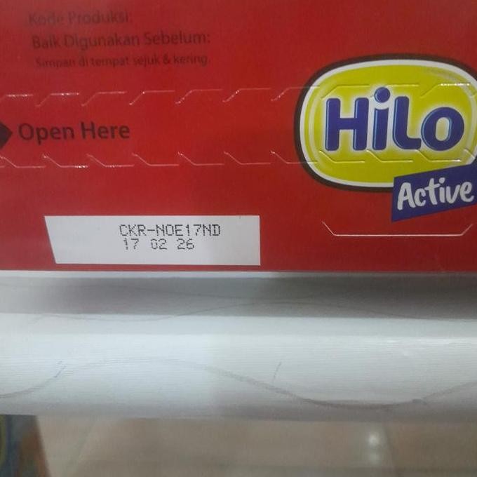 

Murah Hilo Active Vanila 1000 Grqm