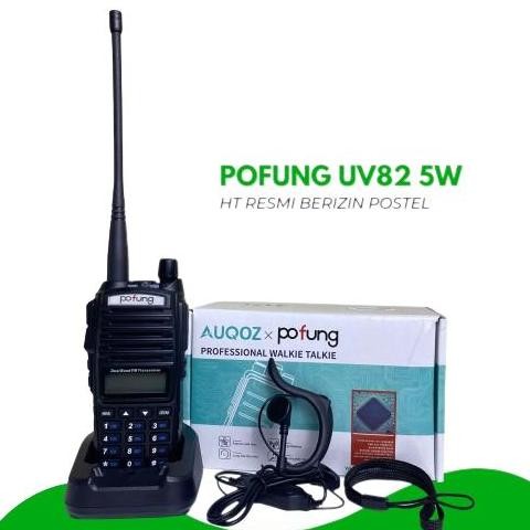 Sale Auqoz X Pofung Ht Walkie Talkie Uv82 Handy Walkie Talkie - Radio Ht Uhf Vhf / Ht Murah Jarak Ja