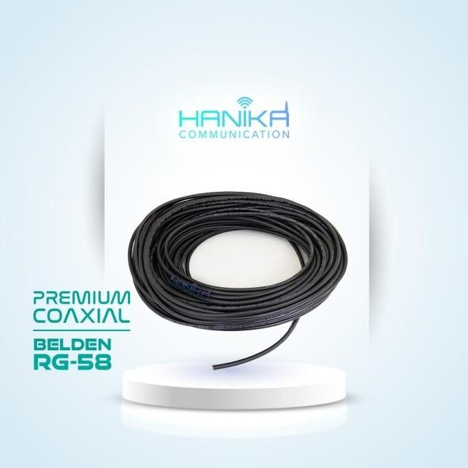 Promo Potongan Kabel Belden 8219 Rg58 30M Koaksial Cable Rg-58 Antena Rig Ht