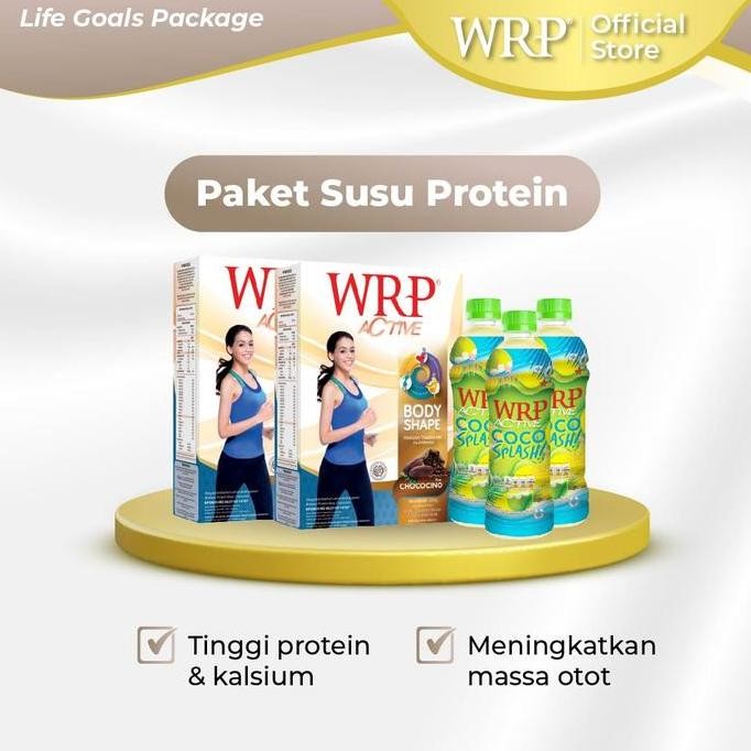 

Sale Wrp Life Goals Package - Paket Susu Protein