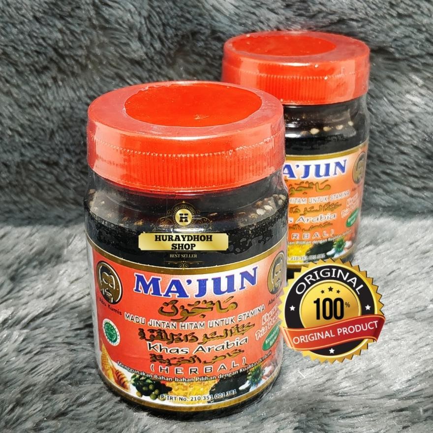 Madu Majun Cap Abu Kumis Kecil Madu Jintan Hitam 350gram Untuk Stamina