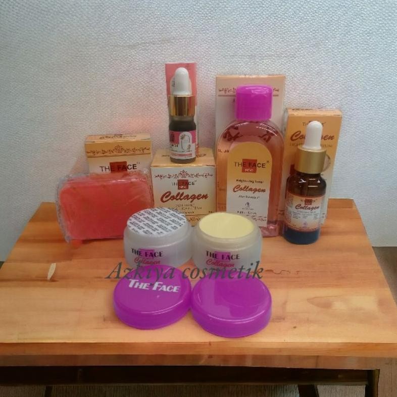 PAKET CREAM COLLAGEN THE FACE ORIGINAL BPOM//Paket Collagen BPOM The Face All Varian
