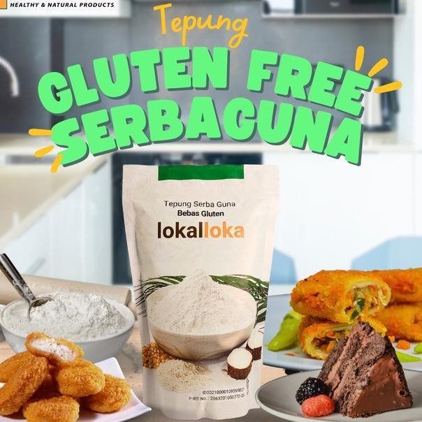 

Tepung Gluten Free Bumbu Serbaguna Lokalloka