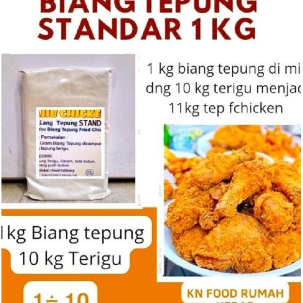 

Tepung Ayam Chien Standar Bumbu Biang Tepung Fried Chien Standar