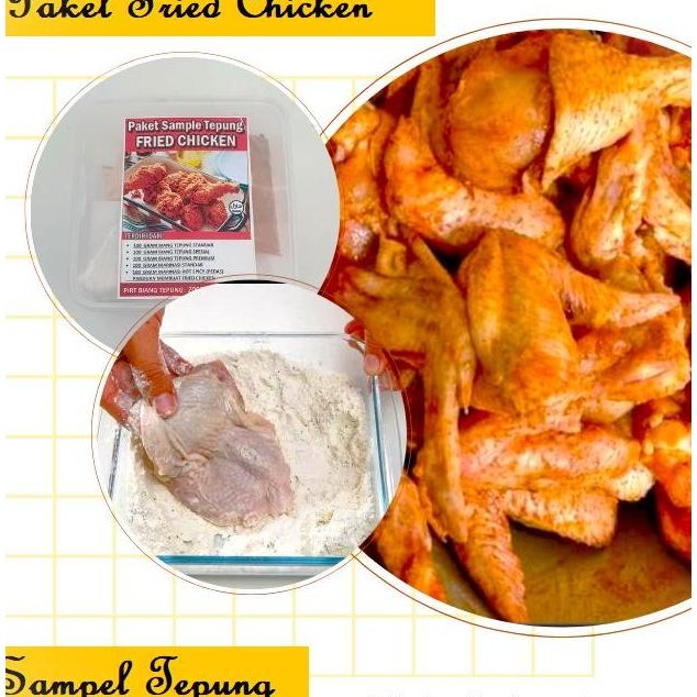 

Paket Coba Tepung Bumbu Fried Chien Paket Bumbu Ayam Gep Krispy