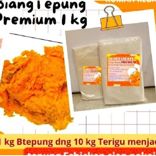 

Biang Tepung Ayam 1 Gram Bumbu Inti Tepung Fried Chien