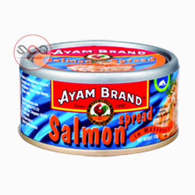 

Tersedia Ayam Brand Salmon Spread Mayonnaise 160gr Saus Oles Sandwich