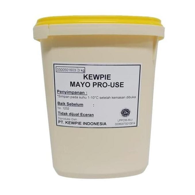 

Tersedia Kewpie Mayo Pro Use 3kg - Mayones Profesional Bulk Pack