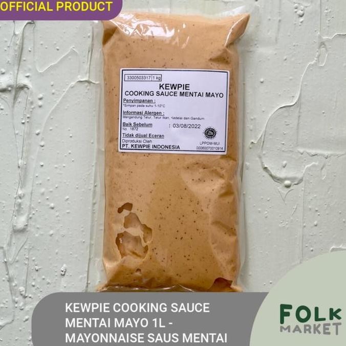 

Tersedia Kewpie Mentai Mayo Cooking Sauce 1L - Saus Mentai Jepang Untuk Sushi