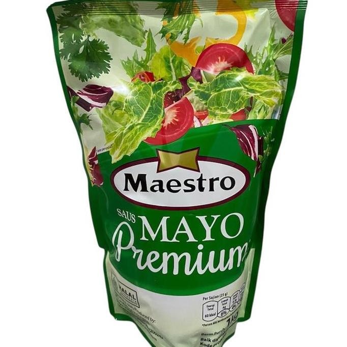 

Tersedia Maestro Mayonais Original 1Kg - Saus Mayo Serbaguna