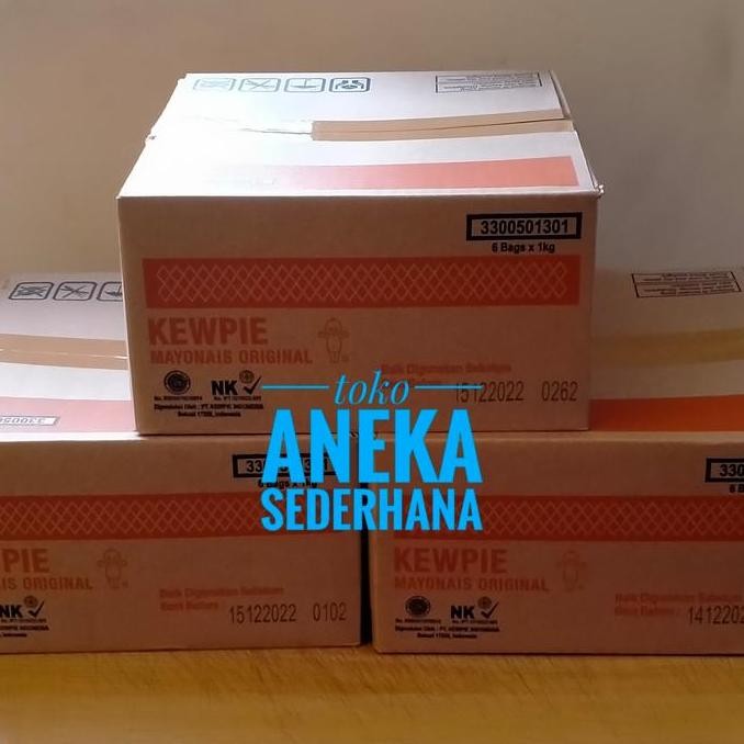 

Tersedia Paket 3 Karton Kewpie Mayonais Original 1Kg - Grosir Saus Mayo Jepang