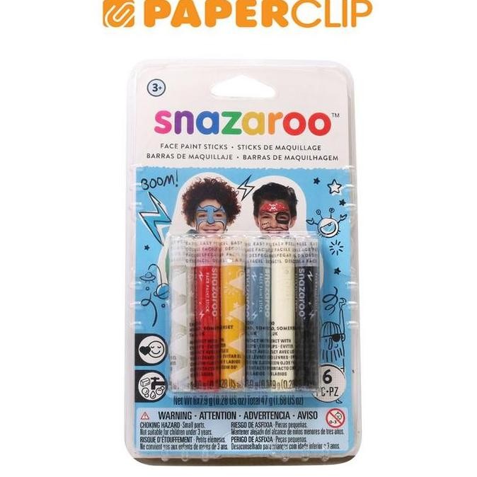 

TERLARIS - FACE PAINTING SNAZAROO STICK BOYS ISI 6 1160602SN