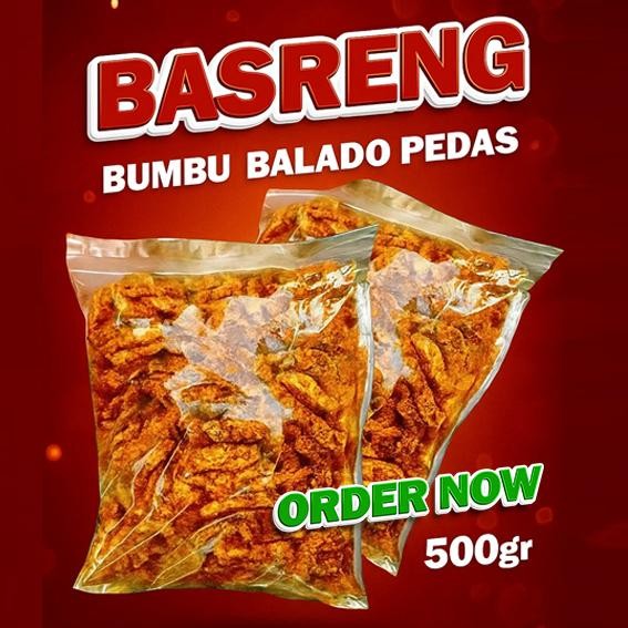 

Basreng Stik Original Pedas Daun Jeruk Viral 1KG Cemilan Sultan Cianjur Combo Xtra Gacor Bumbu Enak