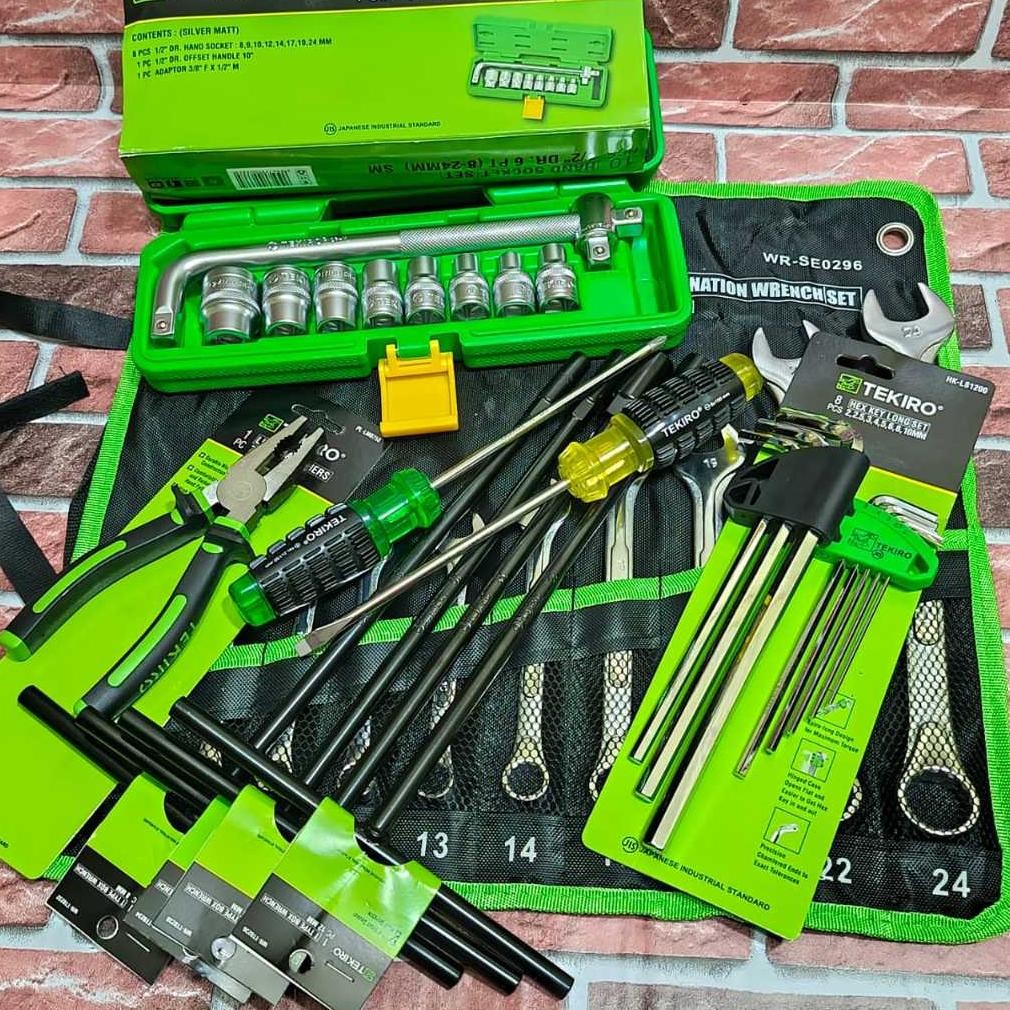 Terlaris Paket Hemat Buka Bengkel Motor Komplit / Perkakas Bengkel / Alat Bengkel Murah / Peralatan 