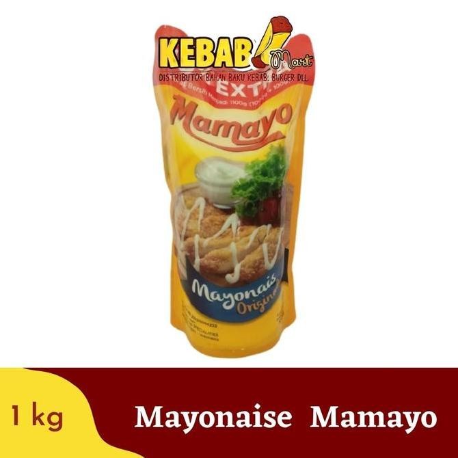 

Tersedia Mamayo Mayonais Original 1kg Saus Mayo Gurih Halal