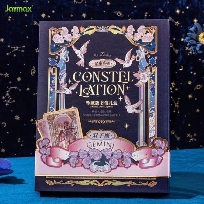 

Tersedia Buku Notebook Diary Zodiac Constellation + Gift Box Jurnal Set Stationery
