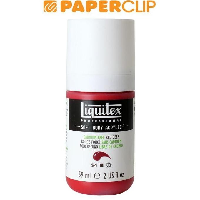 

TERMURAH - ACRYLIC SOFT BODY LIQUITEX 1959895 CADMIUM RED DEEP