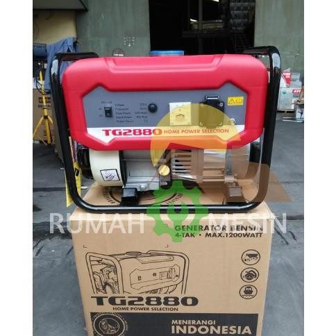 GENSET TIGER TG 2880 GENSET BENSIN TIGER GENSET 1000 WATT ORIGINAL DAN TERPERCAYA