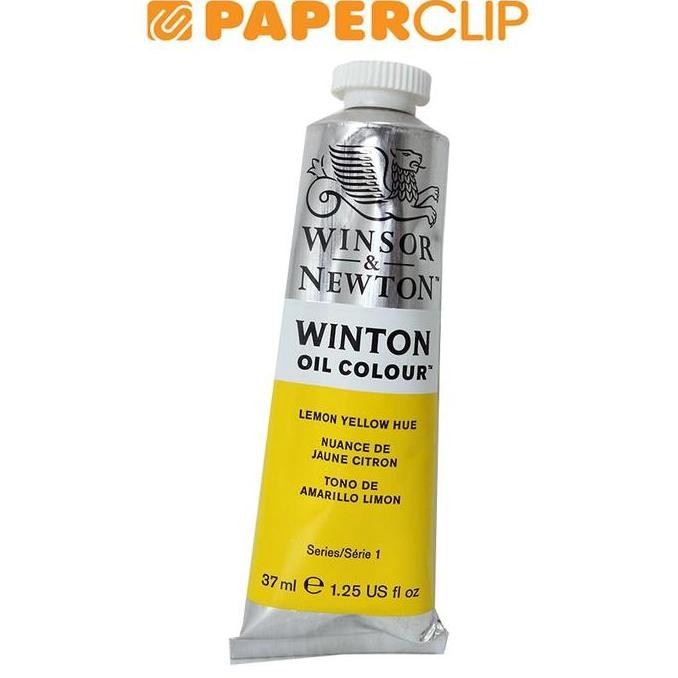 

NEW OIL COLOR WINSOR & NEWTON 37ML LEMON YELLOW HUE 1414346WOC
