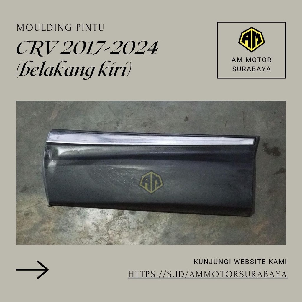 Moulding Pintu CRV 2017-2024 (belakang kiri)