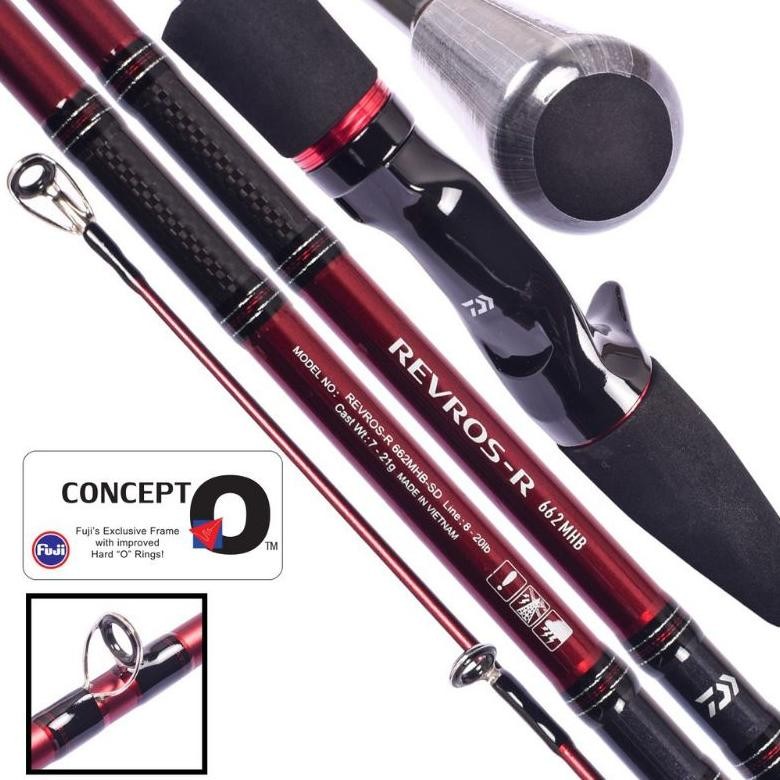 Terlaris Joran Daiwa Revros-R 2018 | Spinning | Baitcasting