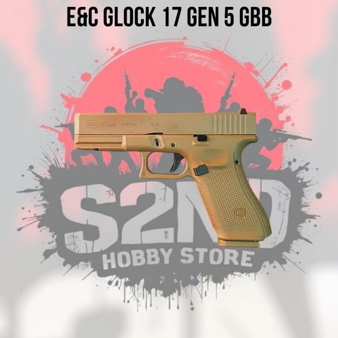 (Allthebest) Mainan Replika Edukasi Ec G17 Gen 5 - Tan