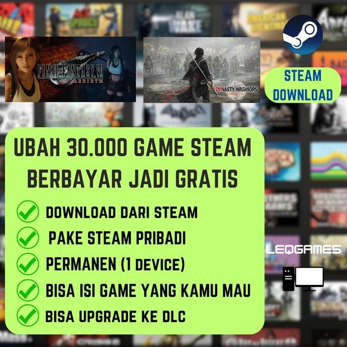 PH Menambah 30.000+ Game Steam KeAkun Pribadi Populer Terbaru / Game PC