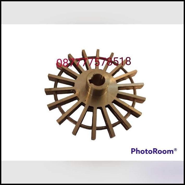 Impeller Pompa Oli Firman FDP 25 _ Kipas Pompa Oli Firman FDP 25