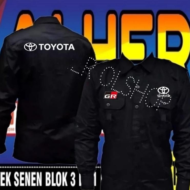 Ada Kemeja Toyota Gazoo Racing Baju Toyota Gazoo Racing Seragam Toyota Gazoo Racing Pdh Toyota Gazoo