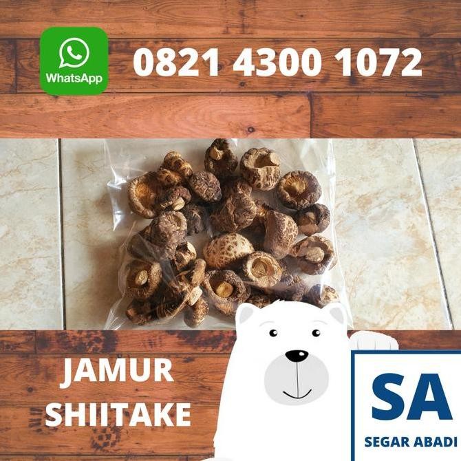 

Jamur Shitake 250G | Shintake Shitake Mushroom Dry | Halal Fresh Kualitas Terbaik Harga Termurah