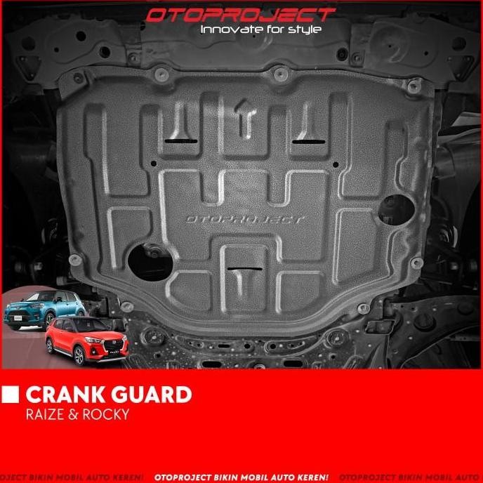 

Otoproject - Crank Guard Raize / Rocky Titanium (1.5Mm) | Pelindung Bawah Mesin Mobil Raize