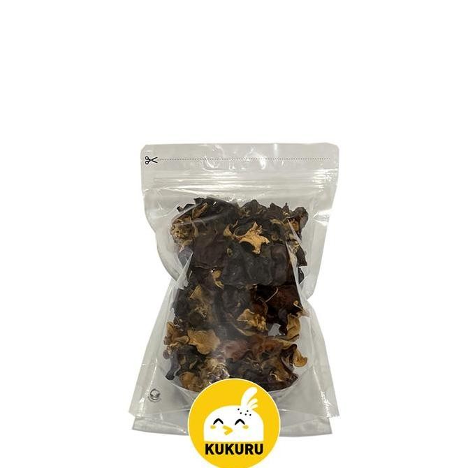 

Jamur Kuping Hitam Kering Premium / Dried Black Fungus (1 Kg) Kualitas Terbaik Harga Termurah