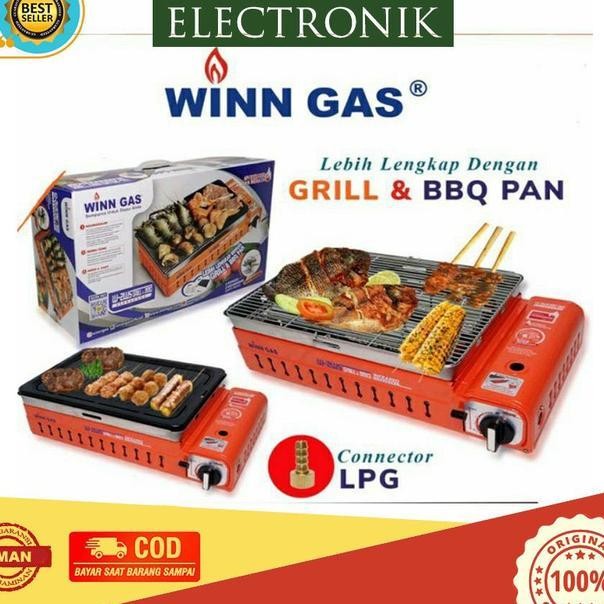 Kompor Winn Gas W 2Ws Grill Kompor Gas Panggangan Sate