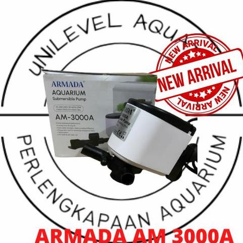 tersedia pompa celup aquarium armada am 3000a power head 3000 l/h