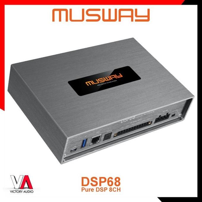 DSP PURE MUSWAY DSP68 DSP 68 DIGITAL SOUND PROCESSOR 8CH DIGITAL SIGNAL PROCESSOR 8 CHANNEL ORIGINAL