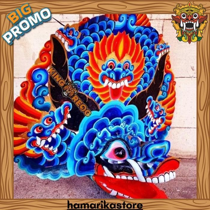 Barongan Telon/Barongan Telon Ukuran Pentas/Barongan Telon Kelas Pentas/Barongan Telon Pentas Cod