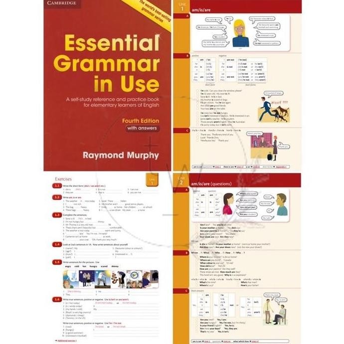 BUKU ENGLISH GRAMMAR IN USE CAMBRIDGE 5TH EDITION | ESSENTIAL & ADVANCED GRAMMAR EGIU STOK TERBATAS