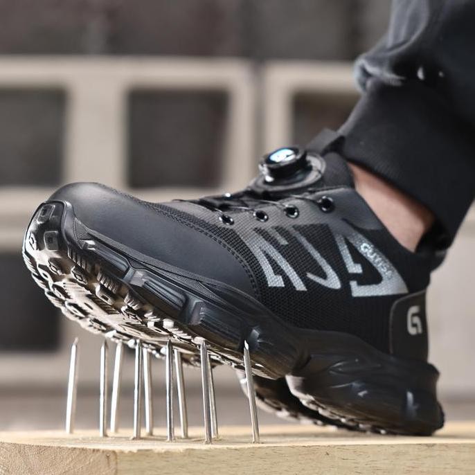 Alfathi Sepatu Safety Ori By Guyisa Grey Art Tactical New Stok