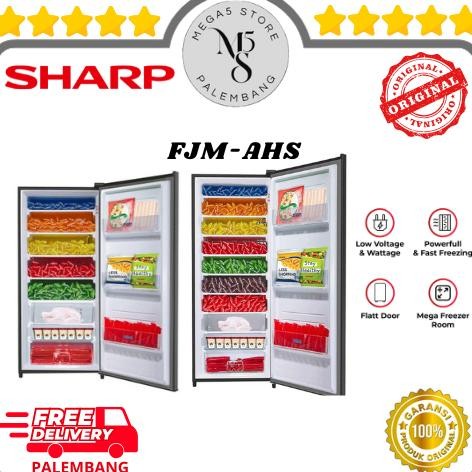 Promooo Kulkas Sharp Freezer Kulkas Rak FJM186AHS Kulkas Rak Sharp Kulkas 6 Rak Freezer